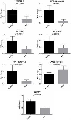 Long Non-Coding RNAs Play a Role in the Pathogenesis of Psoriatic Arthritis by Regulating MicroRNAs and Genes Involved in Inflammation and Metabolic Syndrome